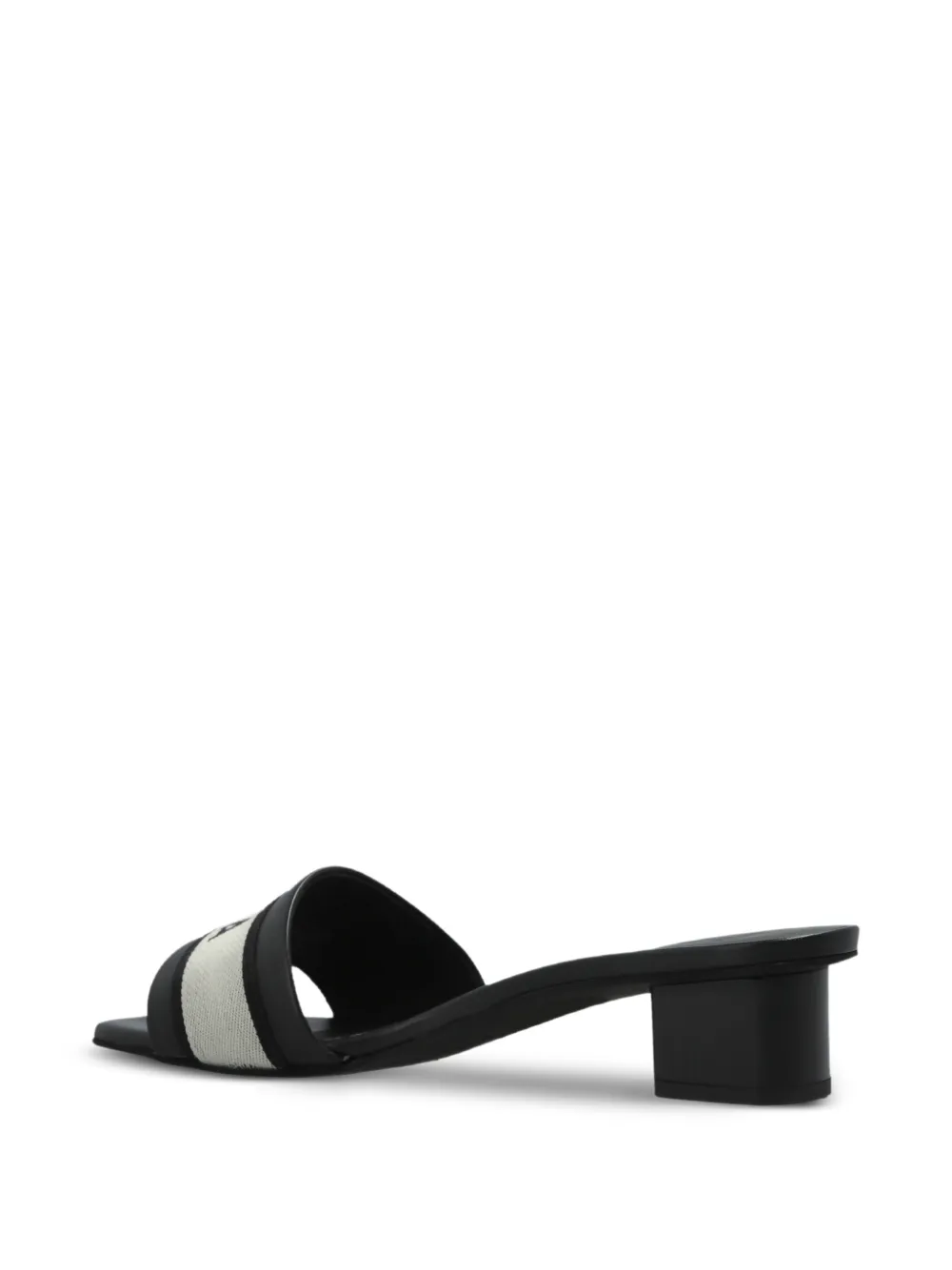 Furla Sandalen met logoprint Zwart