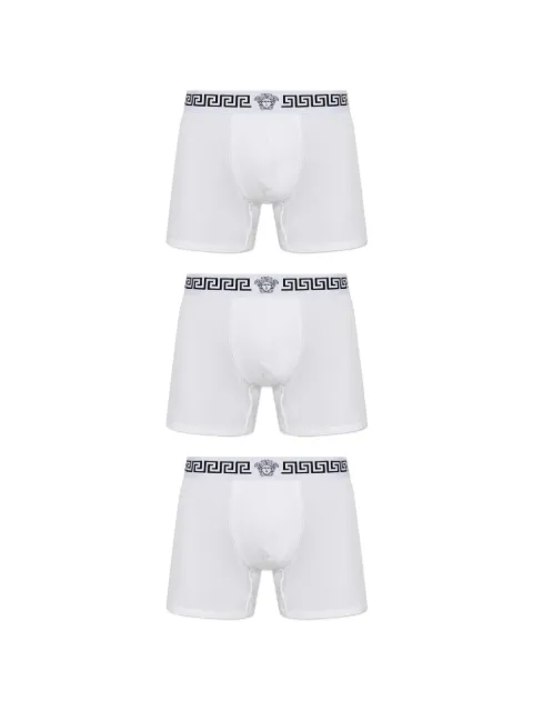 Versace logo-waistband briefs (set of three)