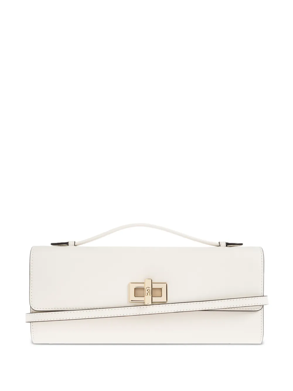 Furla Clara clutch bag - Weiß