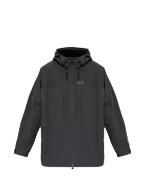 Oakley zip-front Hooded Jacket | Black | FARFETCH ZA