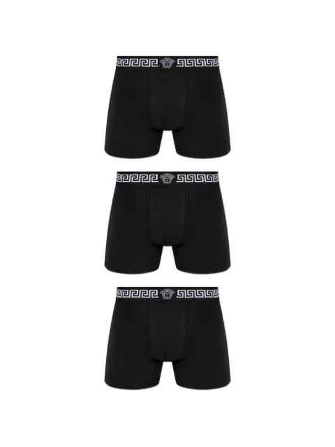 Versace meander-pattern boxers ( set of three)