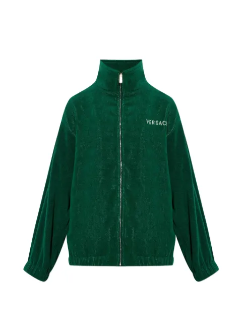 Versace Home medusa-motif zip-up sweater