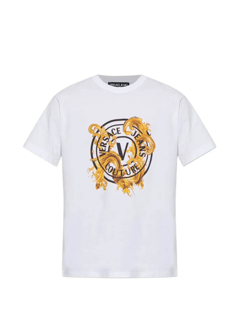 Versace Jeans Couture graphic-print T-shirt - Bianco