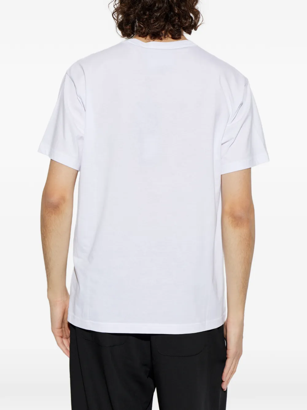 Versace Jeans Couture T-shirt met grafische print Wit