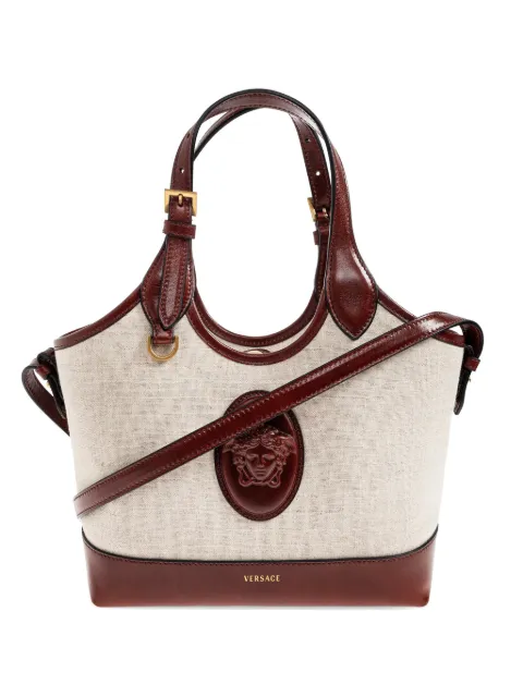 Versace small Rivière canvas tote bag