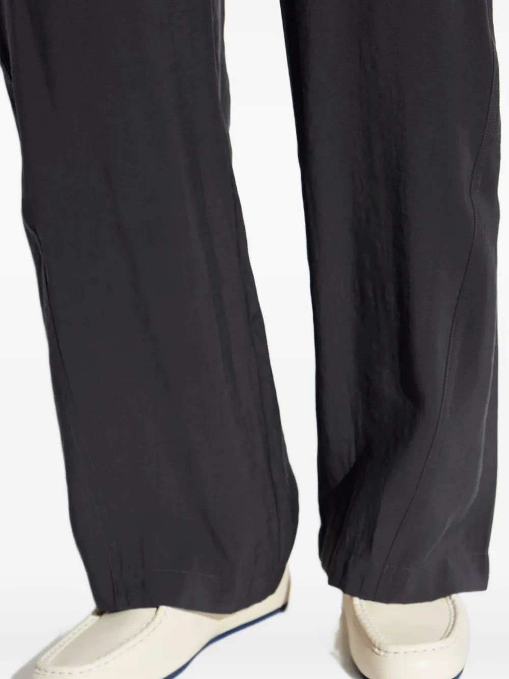 Jil Sander leather lace-up shoes Beige