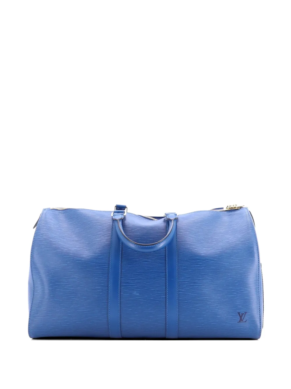 Louis Vuitton Pre-Owned Keepall Bag Epi Leather 45 travel bag - Blu