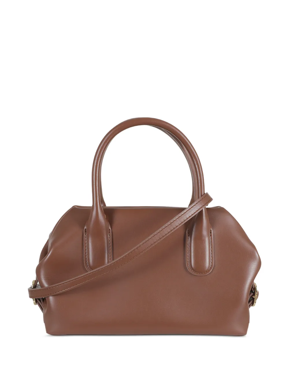 Themoirè small Talia tote bag - Marrone