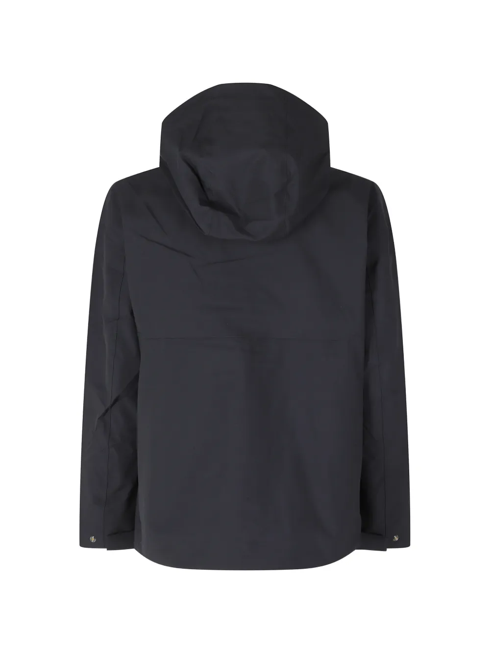 K-Way Jack met capuchon en logopatch Zwart