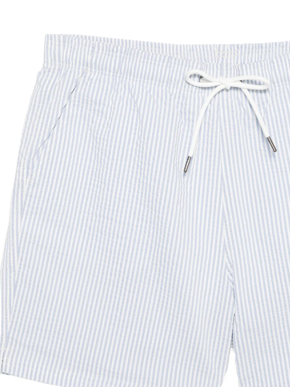 Profuomo Gestreepte shorts Wit