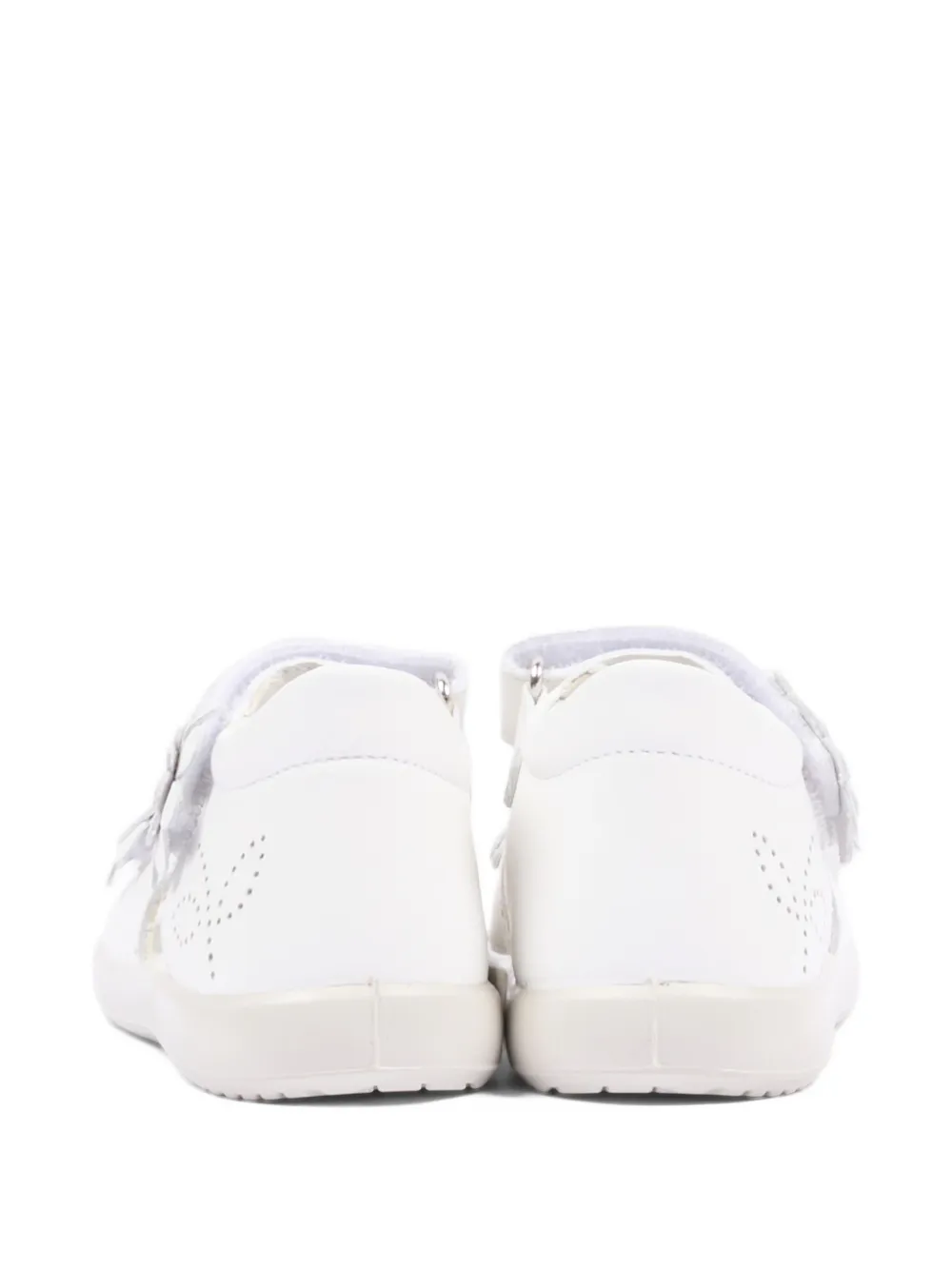 Falcotto flower detail strap sandals Wit