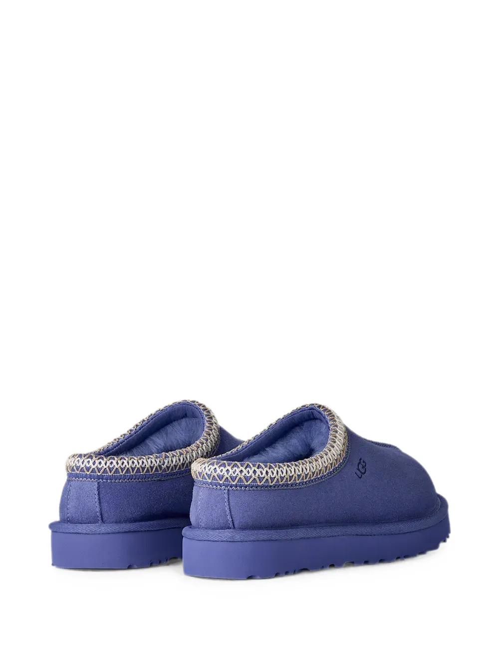 UGG Tasman II embroidered slippers Paars