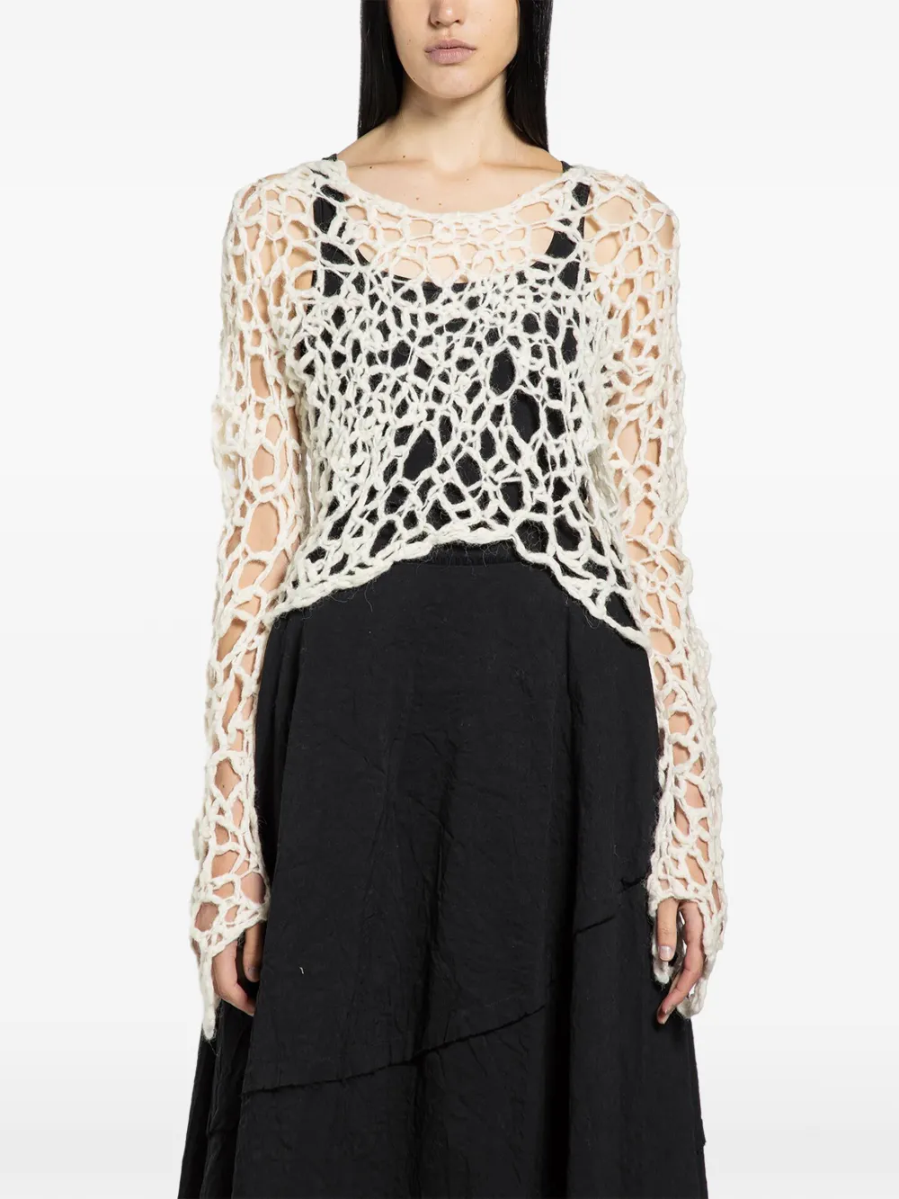 HALOS 케이블 스웨터 | 뉴트럴 | Image 1