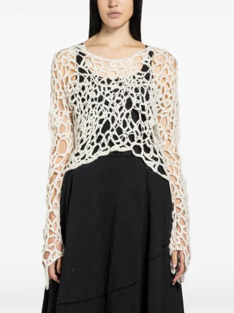 HALOS cables sweater