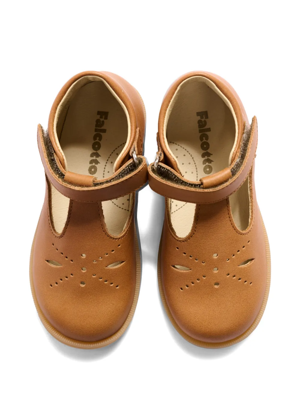 Falcotto Maluku T-bar shoes Beige