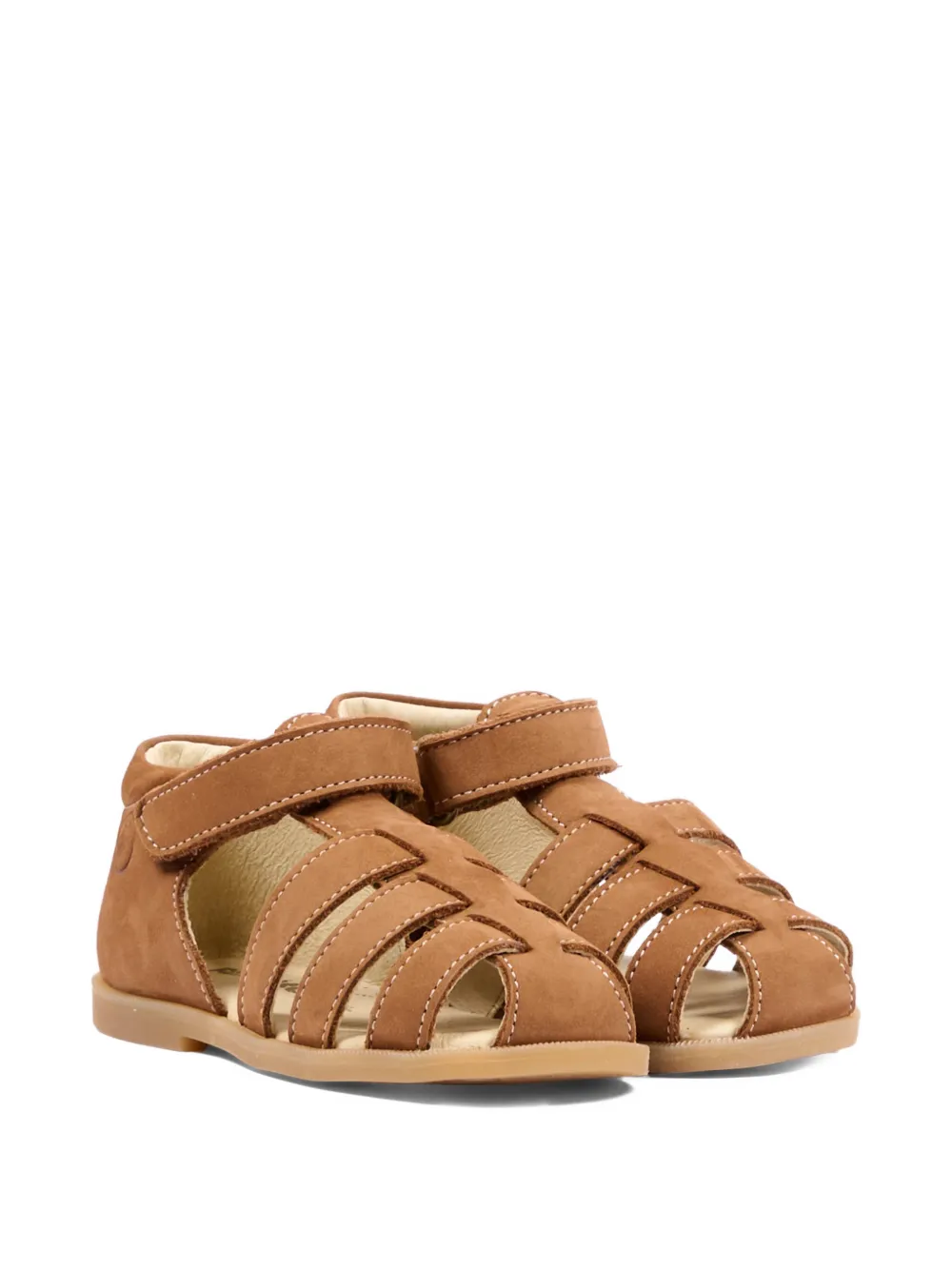 Falcotto Lombok nubuck sandals - Marrone