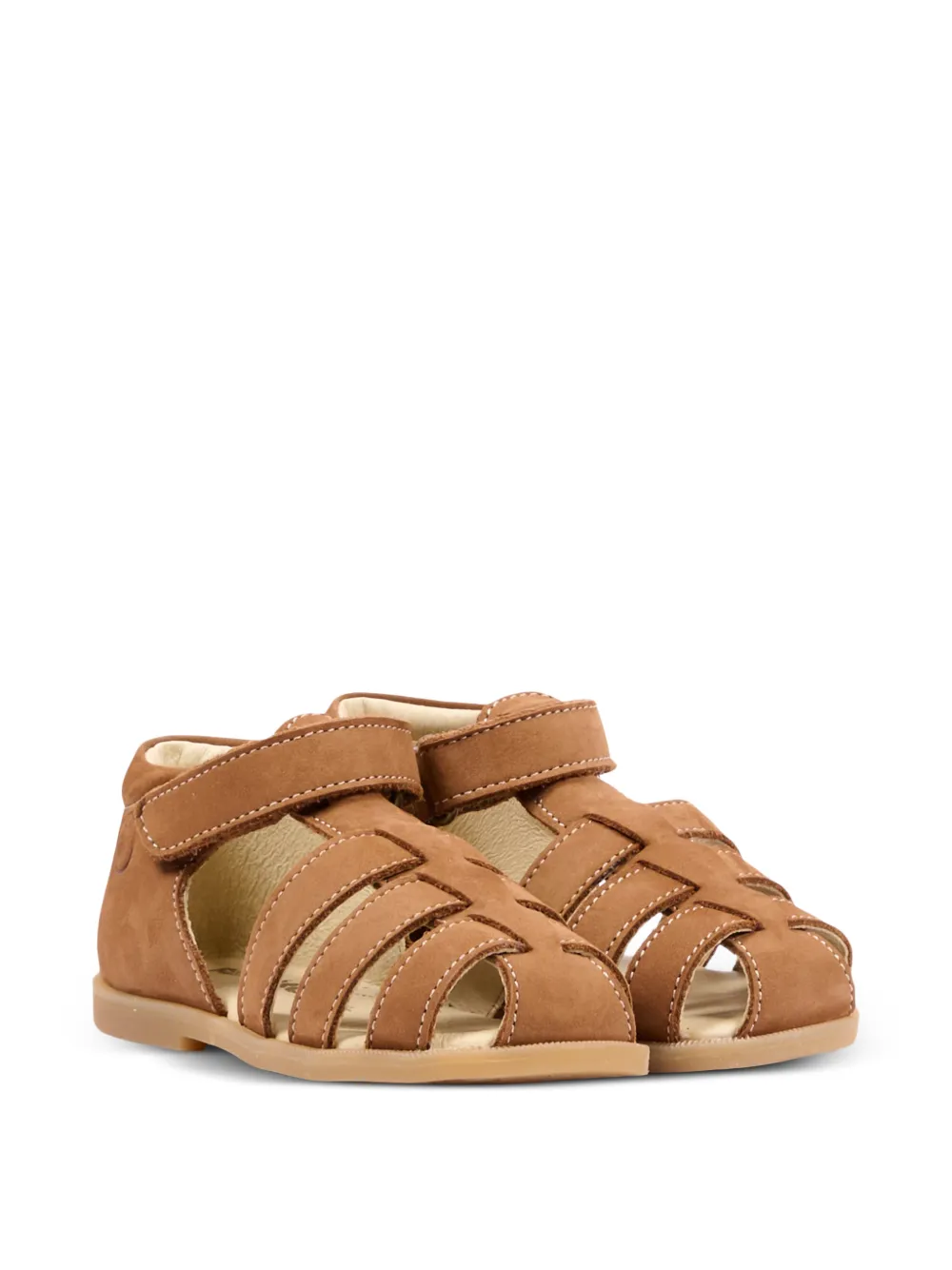 Falcotto Lombok nubuck sandals - Marrone
