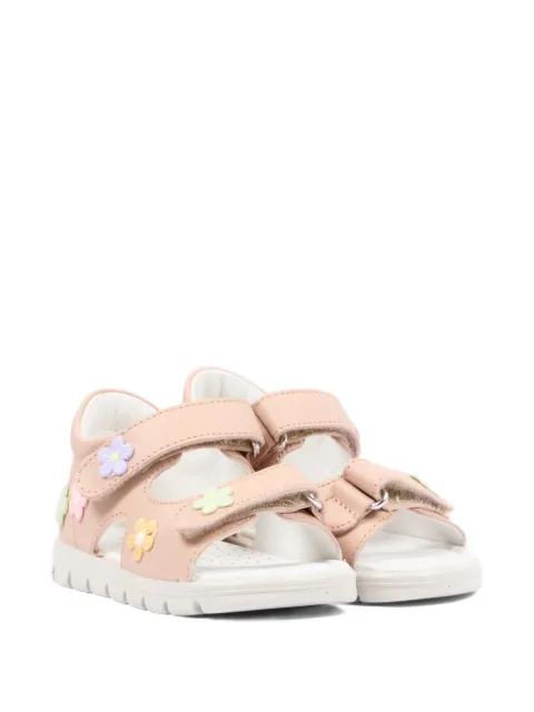 Falcotto Pufyt flower detail leather sandals