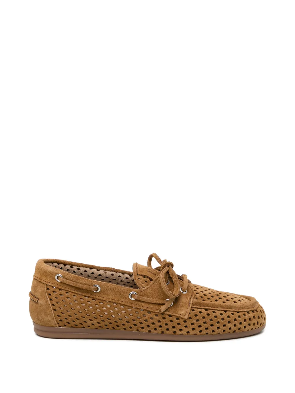 Posa perforated loafers - Marrone