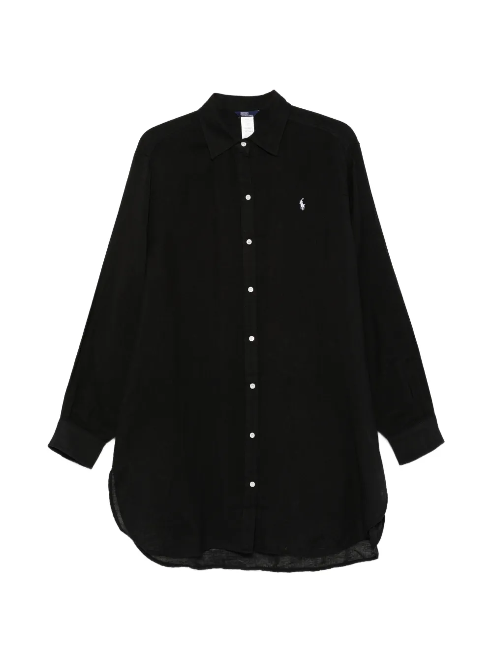 Polo Ralph Lauren logo-embroidered shirt - Schwarz