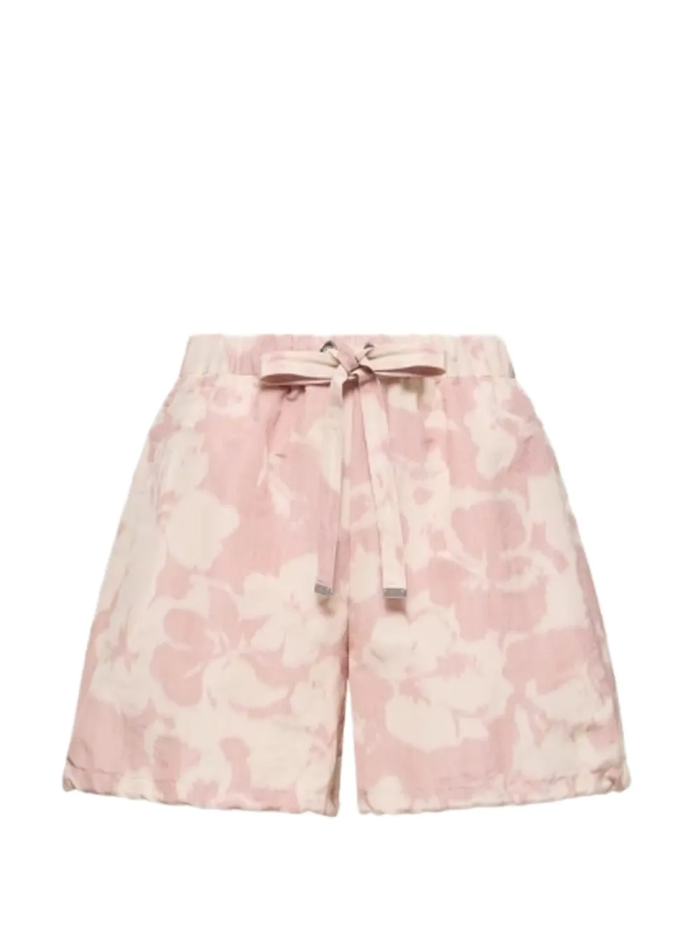 Moncler Shorts met bloemenprint Roze