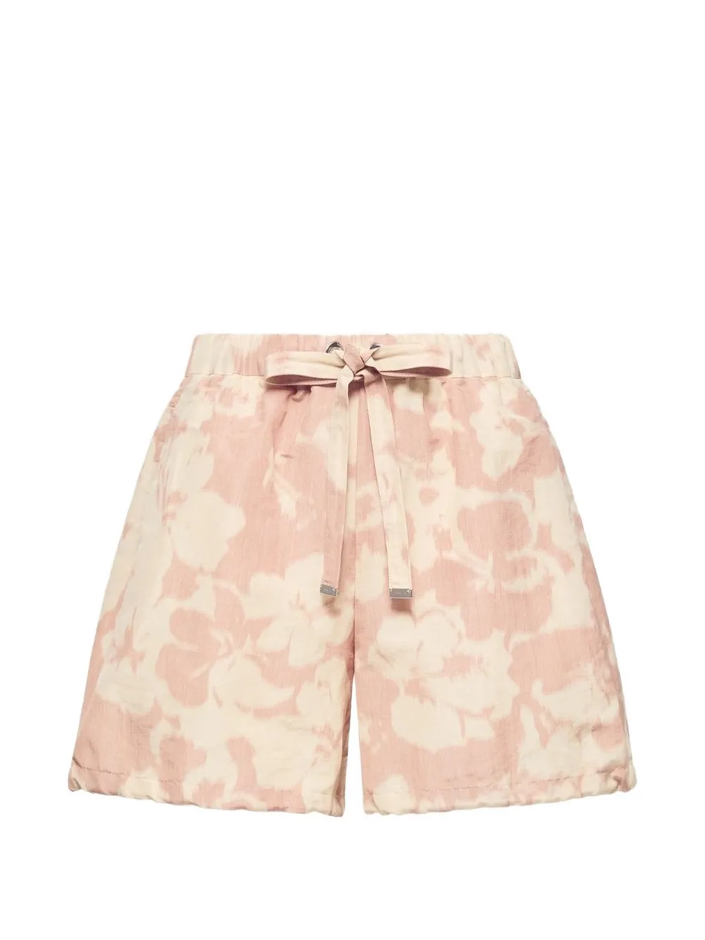 Moncler Shorts met bloemenprint Roze