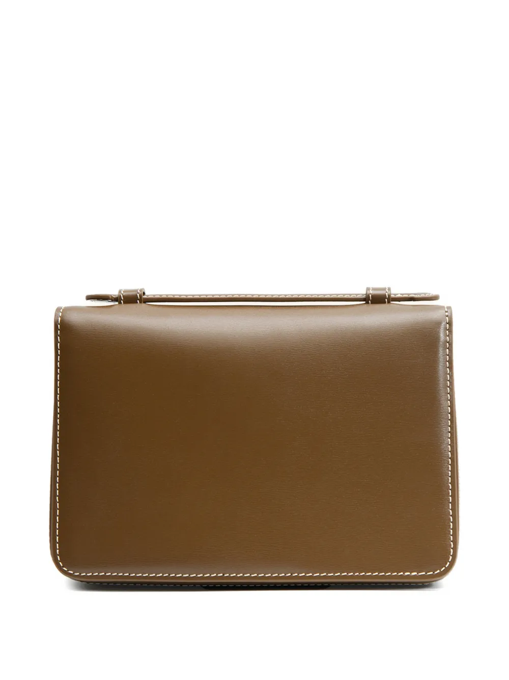 12 STOREEZ Flaneur leren handtas Bruin