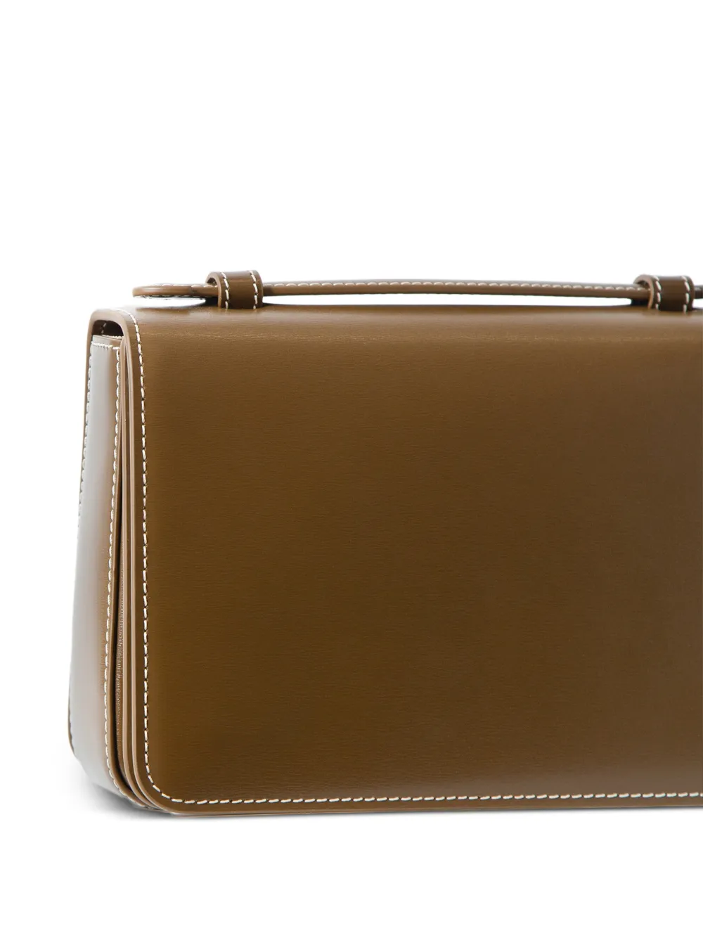 12 STOREEZ Flaneur leren handtas Bruin
