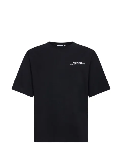 Off-White lettering arrow artwork T-shirt