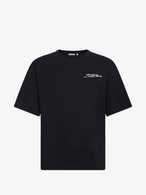 Off-White T-Shirt mit Schriftzug