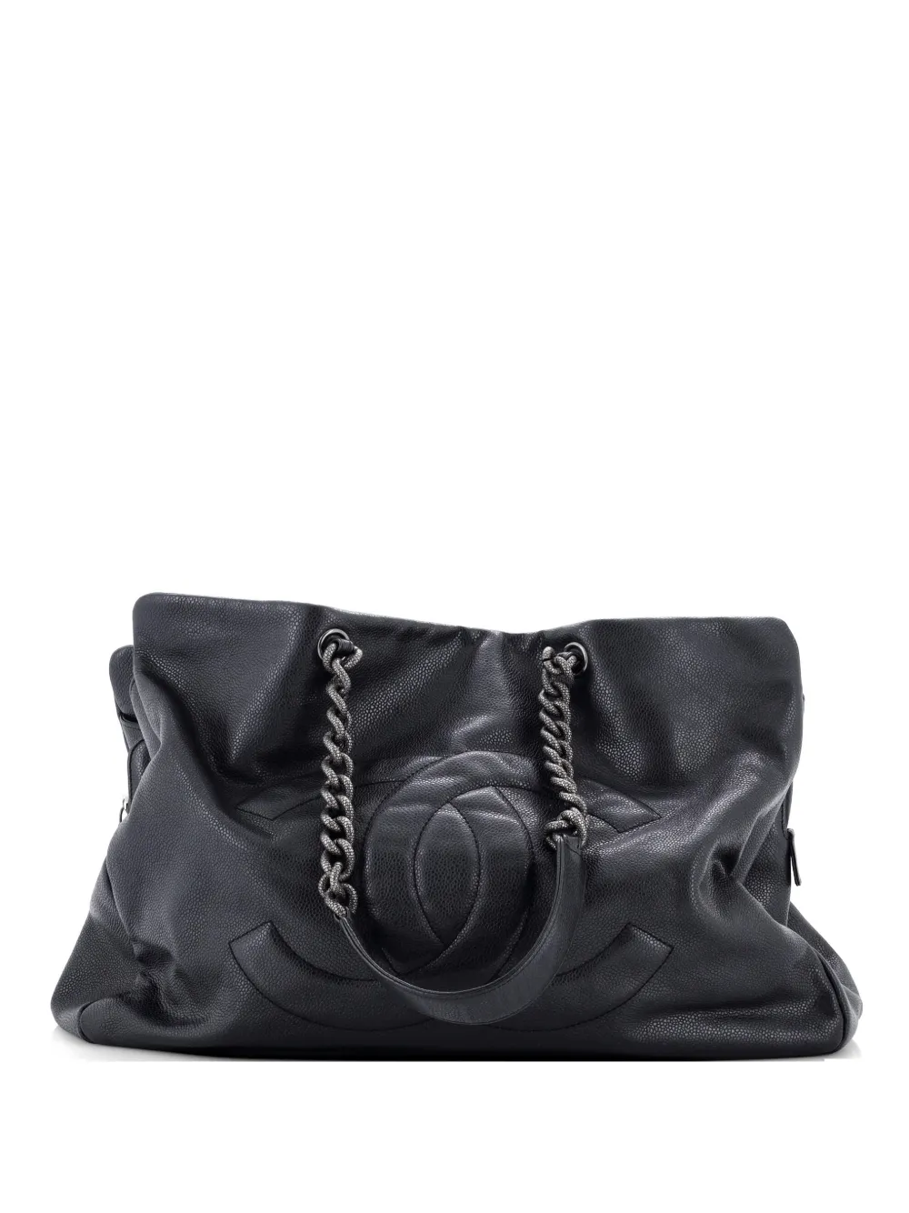 CHANEL Pre-Owned Caviar 31 Caviar Large tote bag - Nero