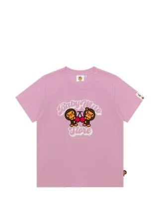 BABY MILO® STORE BY *A BATHING APE® グラフィック Tシャツ | ピンク