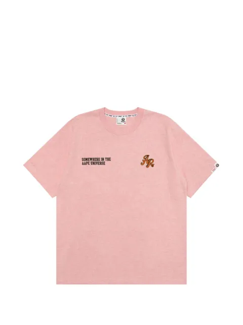 AAPE BY *A BATHING APE® embroidered T-shirt