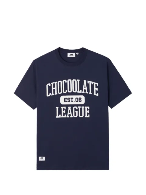CHOCOOLATE slogan-print T-shirt