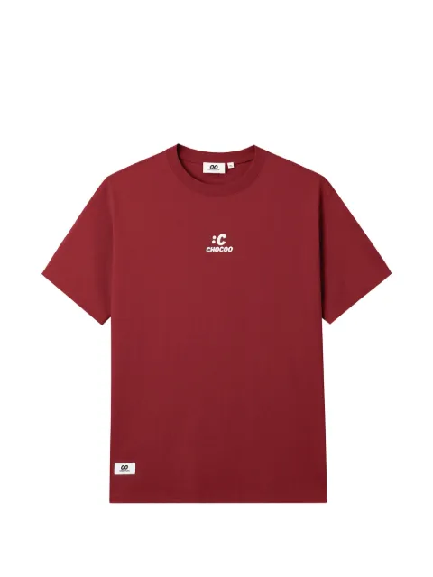 CHOCOOLATE logo-print T-shirt