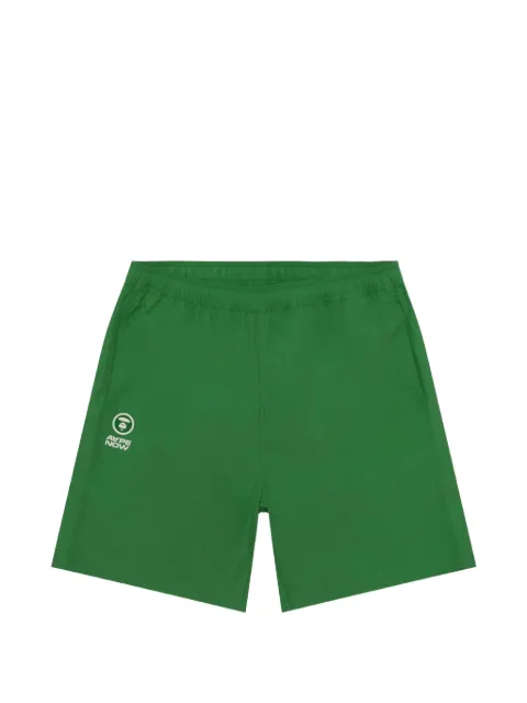 AAPE BY *A BATHING APE® logo-print drawstring shorts