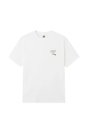 THUG CLUB logo-embellishment T-Shirt | White | FARFETCH