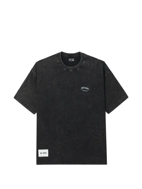 izzue 슬로건 프린트 티셔츠