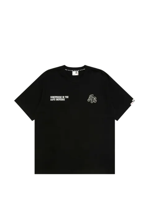 AAPE BY *A BATHING APE® appliqué T-shirt