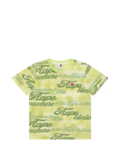 AAPE BY *A BATHING APE® T-shirt med tryk