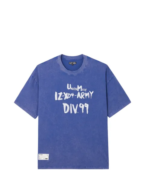 izzue slogan-print T-shirt