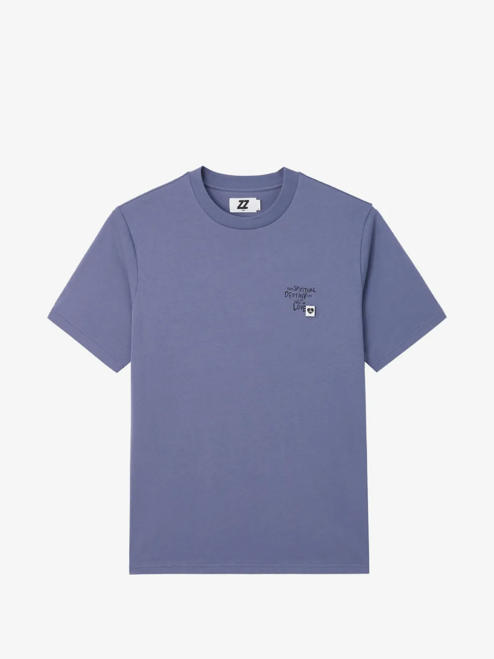izzue playera con eslogan estampado | morado | Image 1