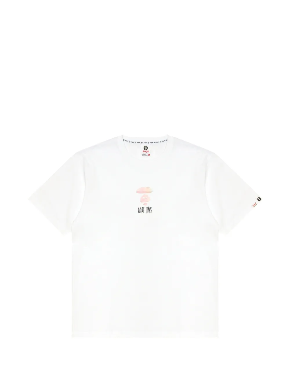 AAPE BY *A BATHING APE® graphic T-shirt - Bianco