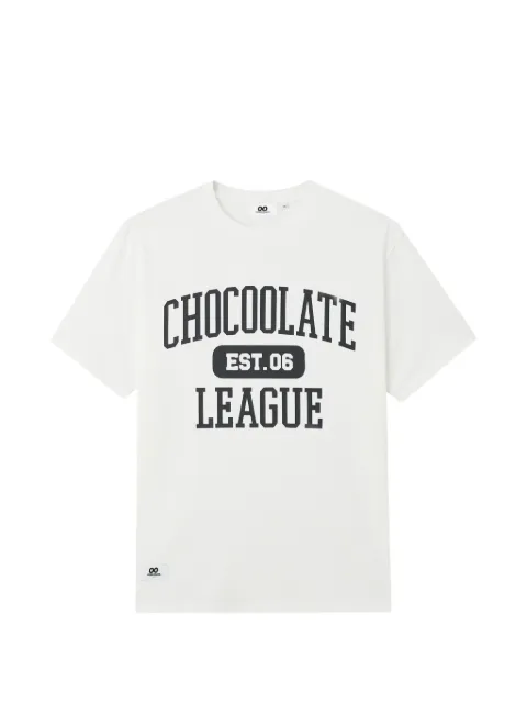 CHOCOOLATE slogan-print T-shirt