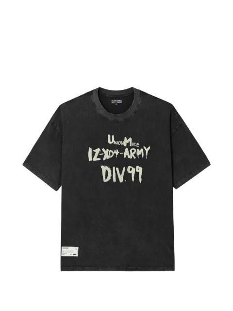 izzue slogan-print T-shirt