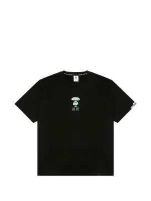 AAPE BY *A BATHING APE® Appliqué T-shirt | Black | FARFETCH