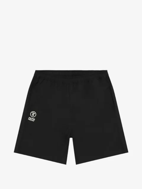 AAPE BY *A BATHING APE® logo-print drawstring shorts