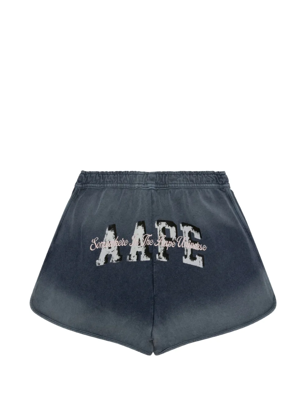 AAPE BY *A BATHING APE Shortsmet borduurwerk Blauw
