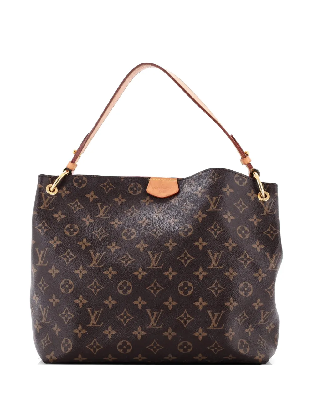Louis Vuitton Pre-Owned Graceful Handbag Monogram Canvas PM hobo bag - Marrone