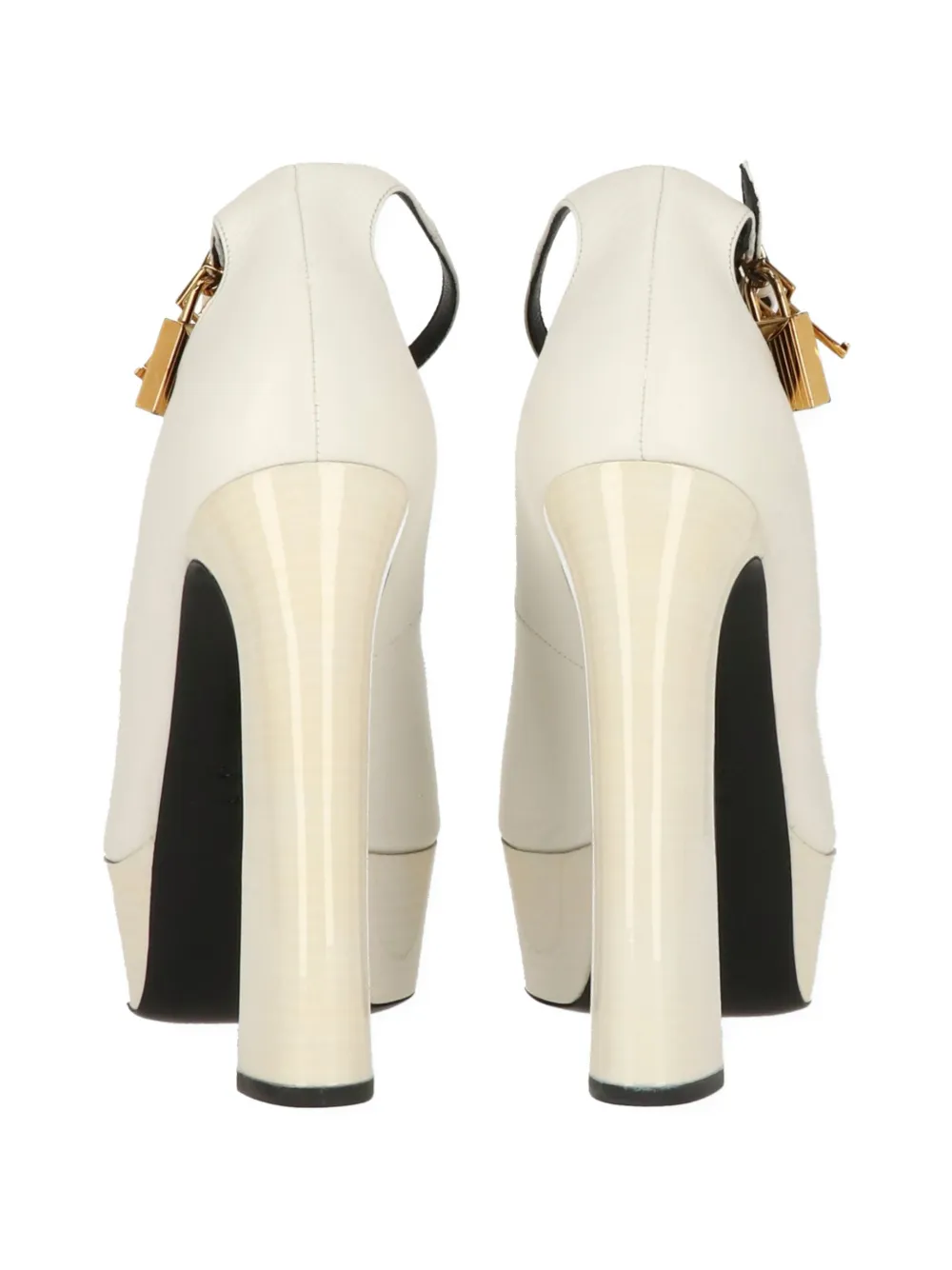 TOM FORD ankel strap detail pumps Beige